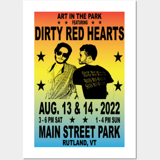 Vintage Concert Poster - Art in the Park 8/13/22 & 8/14/22 Posters and Art